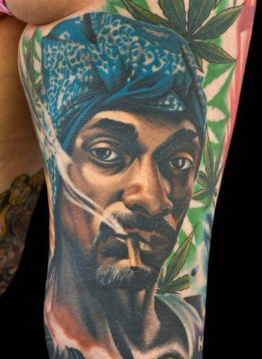 Homenagem ao ícone da fumaça Snoop Dogg